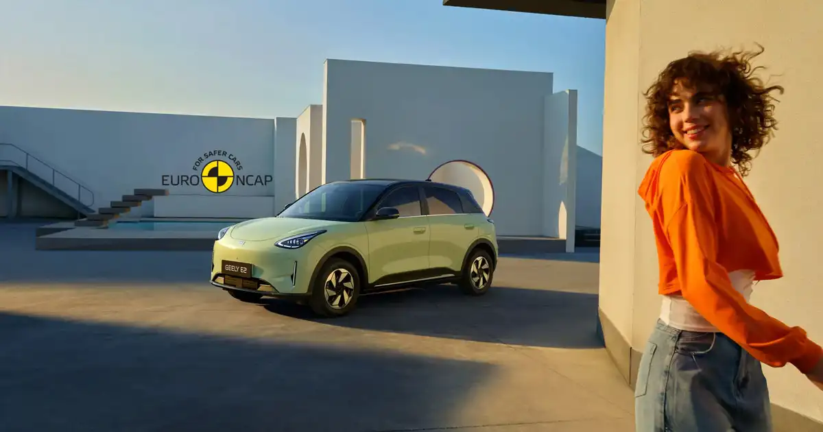 Το Geely E2 κατακτά 5 αστέρια στα νέα, αυστηρότερα πρωτόκολλα Euro NCAP 2026 και ANCAP 2026